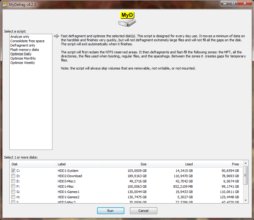MyDefrag